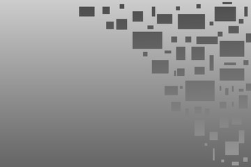 abstract wave flow smoke on dark background.vector and illustration