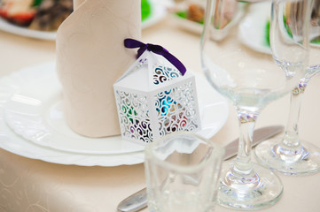 wedding banquet in a restaurant