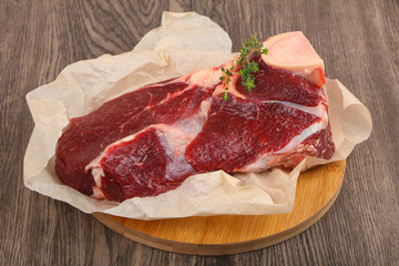 Raw beef