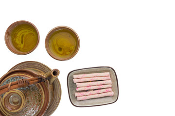 tea drinking set