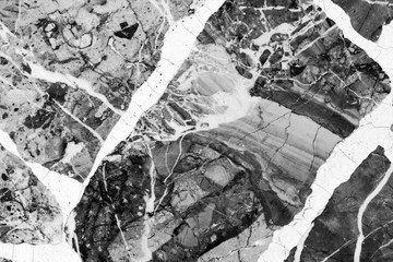 Marble Texture - Black and White