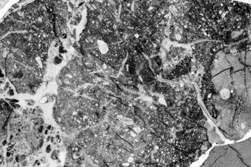 Marble Texture - Black and White