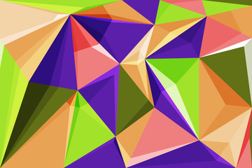 abstract polygon art wallpaper background.vector and illustration