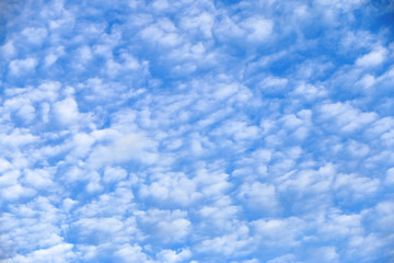 Fototapeta premium Blue sky with white clouds In summer