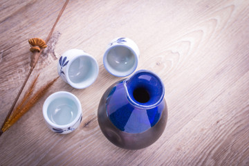 Japanese Sake drinking set