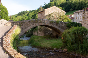 Fototapeta na wymiar Blesle Auvergne