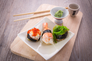 japanese sushi set