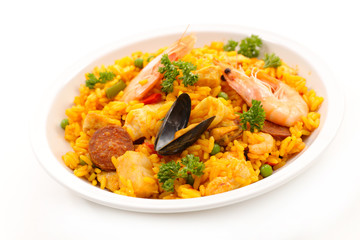 seafood paella