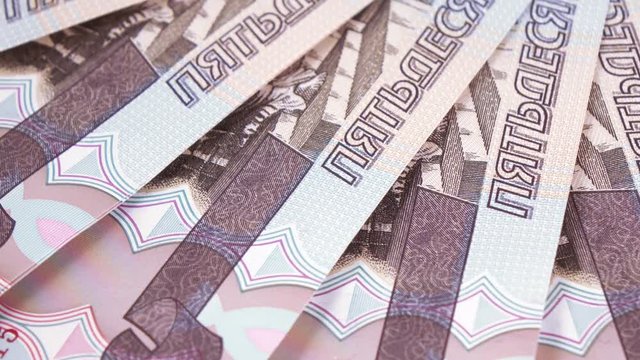Consecutive numbers on rubles