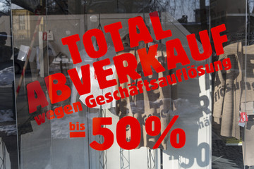 total sales - liquidation