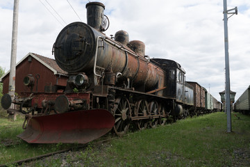 Old Steam train