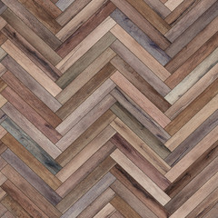 Seamless wood parquet texture (herringbone various)