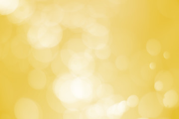 Gold bokeh , abstract background