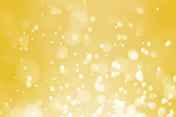 Gold bokeh , abstract background