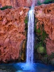 Havasu Falls, Havasupai Indian Reservation, Grand Canyon, Arizona