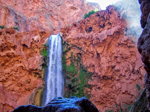 Havasu Falls, Havasupai Indian Reservation, Grand Canyon, Arizona