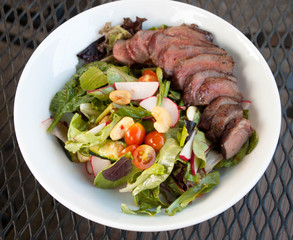 Thai Steak Salad with Summer Squash