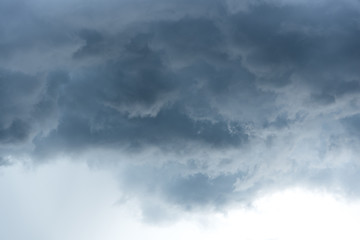 dark storm clouds for background
