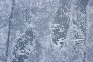 texture of frozen lake
