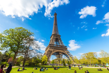 Eiffel Tower in Paris France - 158757605