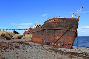 Amadeo Shipwreck in Chile