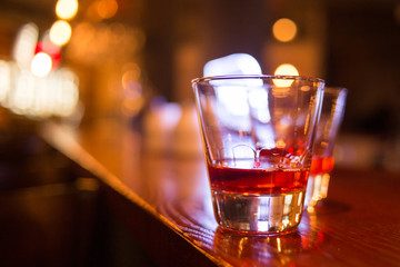 alcoholic strong drink