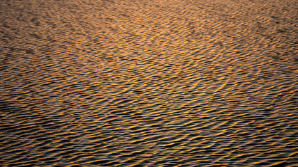 Abstract texture from reflections in the water.