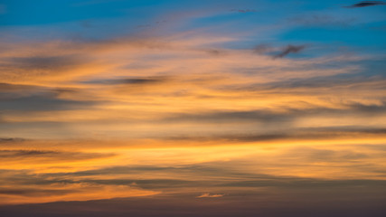 Abstract colorful sunset texture  background.