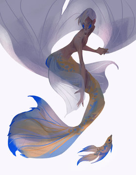 mermaid dancer