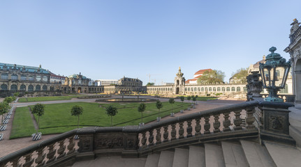 Naklejka premium Dresden, Zentrum, Zwinger innen 4