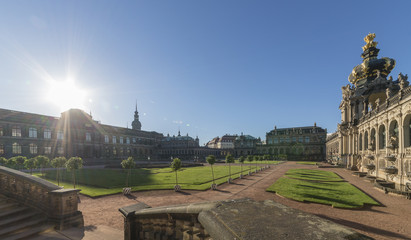 Obraz premium Dresden, Zentrum, Zwinger innen 6