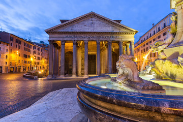 Pantheon, Rome - obrazy, fototapety, plakaty