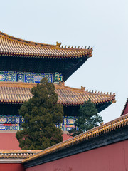 dome of Hall for Worship of Ancestors in Temple