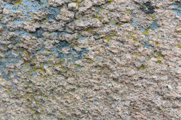 Wall fragment with scratches and cracks