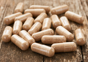Food supplements in capsules