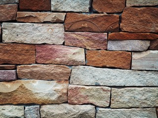Brick wall abstract background