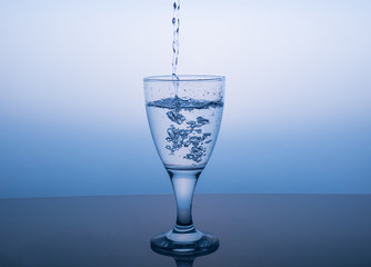 Wasserglas Glas Wasser