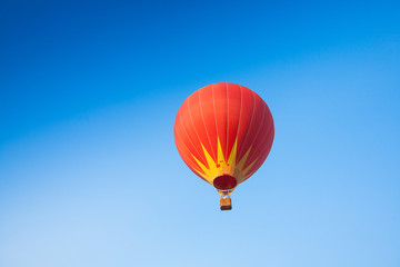 Fototapeta premium Hot air balloon on sky in Laos