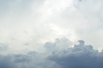 blue sky with cloud,Before rain