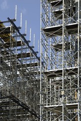 Crane on a construction site