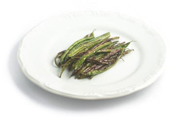 Cooked bean pod