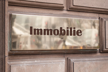 Schild 205 - Immobilie