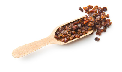 Sweet dried raisins.