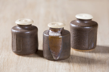 茶道具の茶入壺