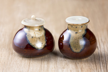 茶道具の茶入壺