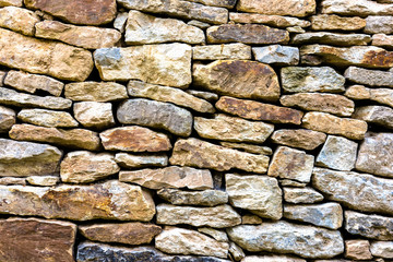 Natursteinmauer