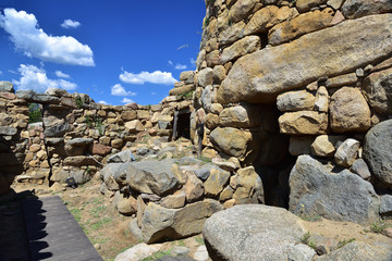 Nuraghe La Prisgiona in Sardinien
