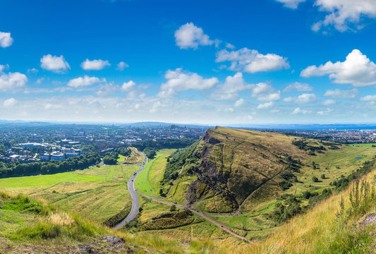 Edinburgh From Arthur's Seat