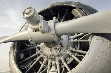 Propeller Engine Of An Aircraft