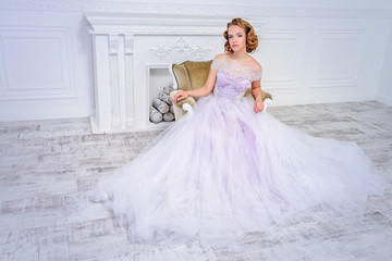 Fototapeta premium dress with lush skirt